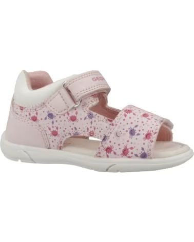 GEOX SANDALIAS NINA MODELO B SANDAL ZAPITO COLOR ROSA C0811