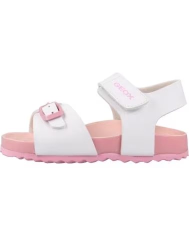 GEOX Sandalias Chalki en blanco para bebe B SANDAL CHALKI