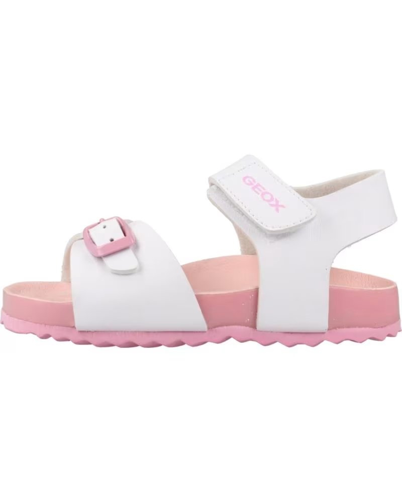 GEOX Sandalias Chalki en blanco para bebe B SANDAL CHALKI