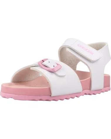 GEOX Sandalias Chalki en blanco para bebe B SANDAL CHALKI