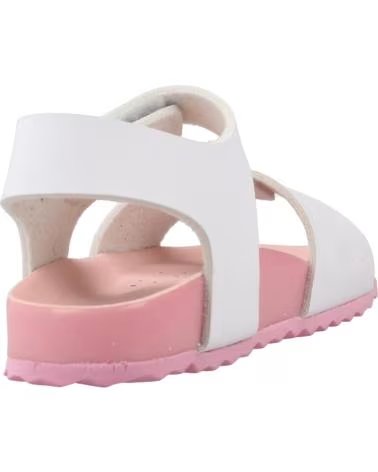 GEOX Sandalias Chalki en blanco para bebe B SANDAL CHALKI