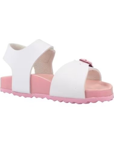 GEOX Sandalias Chalki en blanco para bebe B SANDAL CHALKI