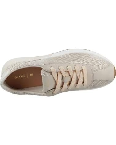 GEOX ZAPATILLAS MUJER MODELO D METROPOLI COLOR BEIS C1S1L