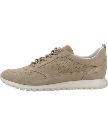 GEOX ZAPATILLAS MUJER MODELO D SUKIE 2 0 COLOR MARRON CLARO C5002