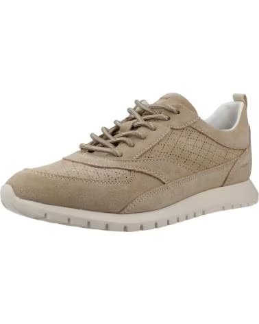 GEOX ZAPATILLAS MUJER MODELO D SUKIE 2 0 COLOR MARRON CLARO C5002