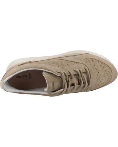 GEOX ZAPATILLAS MUJER MODELO D SUKIE 2 0 COLOR MARRON CLARO C5002