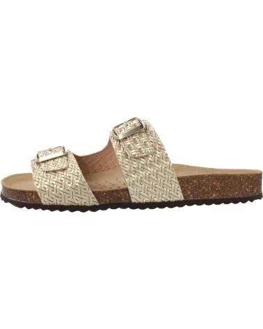 GEOX Sandalia en color oro para mujer ORO