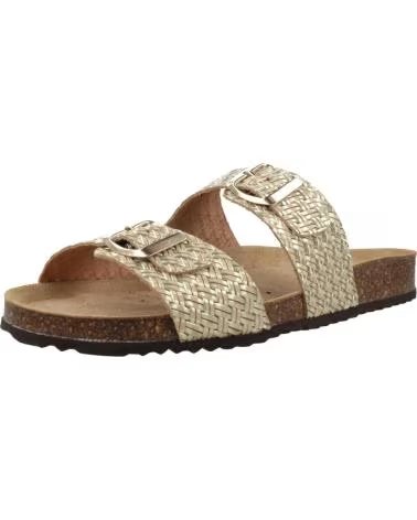 GEOX Sandalia en color oro para mujer ORO