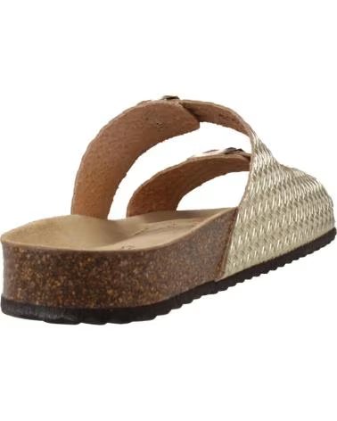 GEOX Sandalia en color oro para mujer ORO