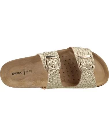 GEOX Sandalia en color oro para mujer ORO