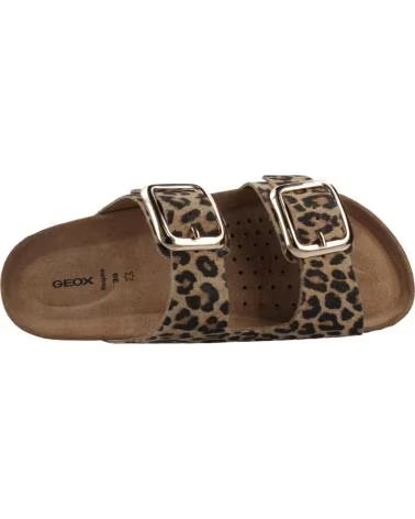 GEOX Sandalia en color leopardo para mujer LEOPARDO