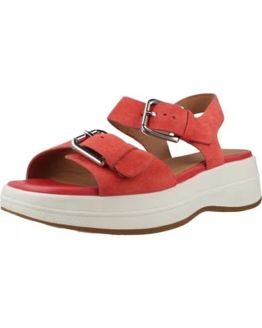 GEOX Sandalias Spherica Ecub 3 S en rojo para mujer ROJO