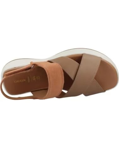 GEOX Sandalias Spherica Ecub 3 S en marron para mujer MARRON