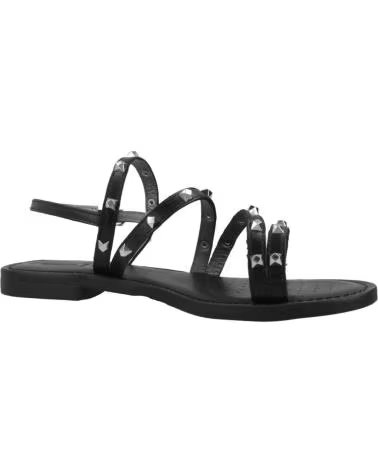 GEOX SANDALIAS MUJER MODELO D MADDALUSIAC COLOR NEGRO C9999