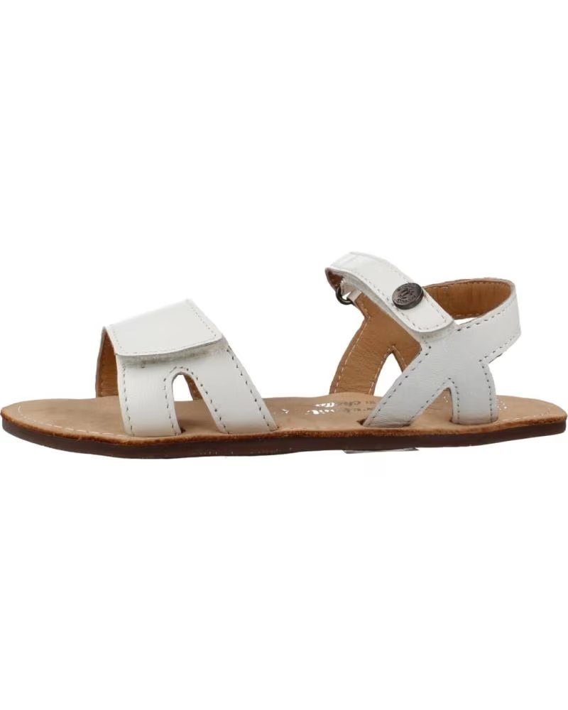 CHETTO SANDALIAS NINA MODELO 1126020CT COLOR  BLANCO