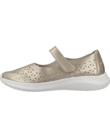 EOLIGEROS ZAPATOS CASUAL MUJER MODELO ISA COLOR ORO GOLD