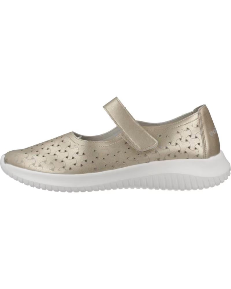EOLIGEROS ZAPATOS CASUAL MUJER MODELO ISA COLOR ORO GOLD