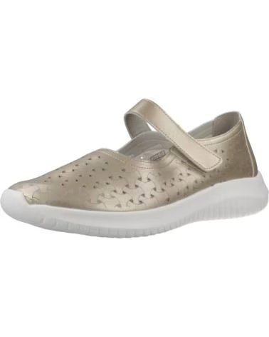EOLIGEROS ZAPATOS CASUAL MUJER MODELO ISA COLOR ORO GOLD