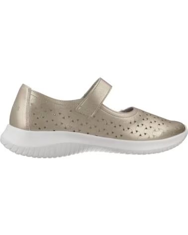EOLIGEROS ZAPATOS CASUAL MUJER MODELO ISA COLOR ORO GOLD