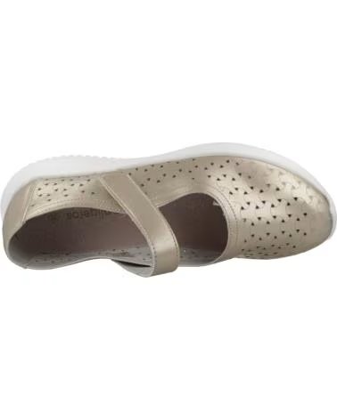 EOLIGEROS ZAPATOS CASUAL MUJER MODELO ISA COLOR ORO GOLD