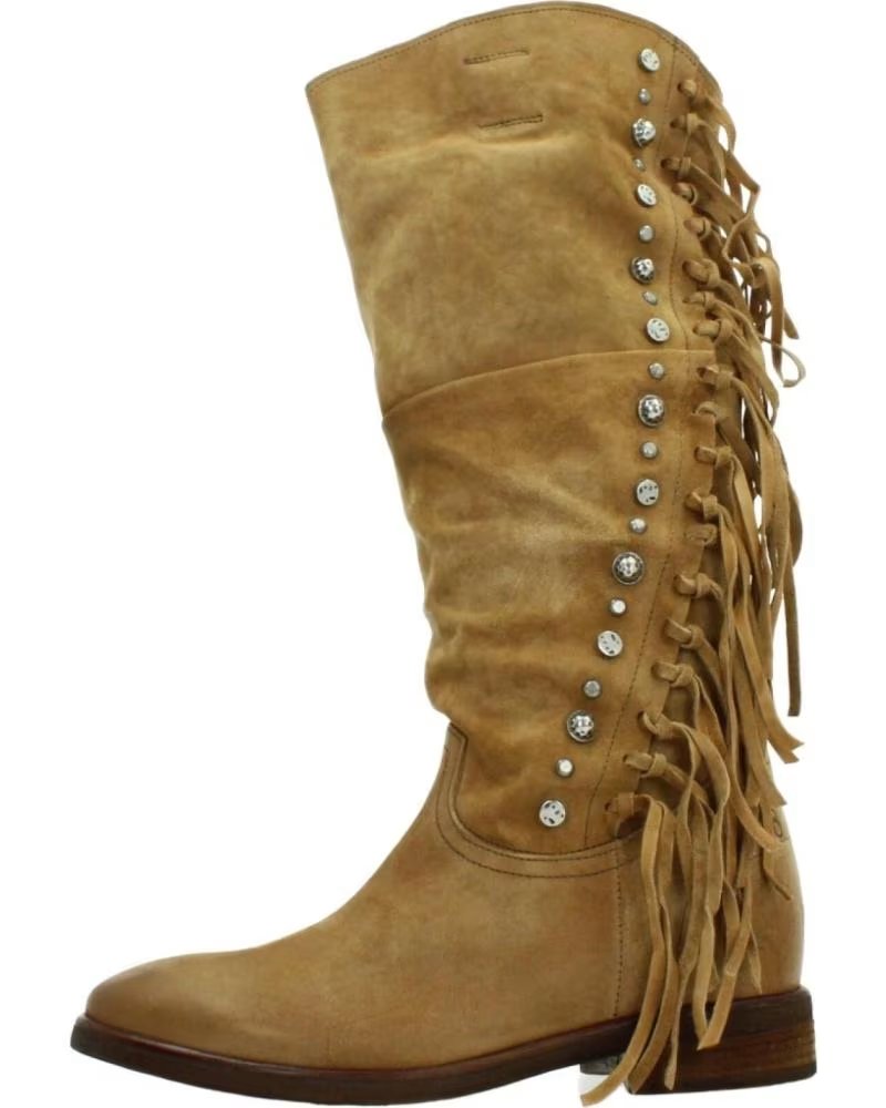 AS 98 BOTAS MUJER MODELO ISOLA25 COLOR MARRON TIGER