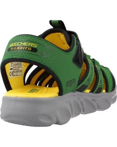 SKECHERS SANDALIAS NINO MODELO HYPNO-SPLASH -TRACTOR-BRIGHTS COLOR VE GNBK