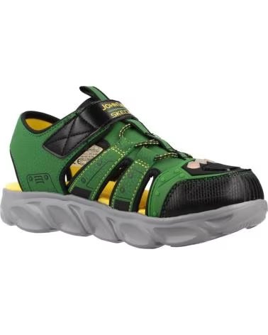 SKECHERS SANDALIAS NINO MODELO HYPNO-SPLASH -TRACTOR-BRIGHTS COLOR VE GNBK