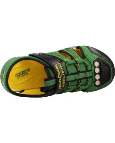 SKECHERS SANDALIAS NINO MODELO HYPNO-SPLASH -TRACTOR-BRIGHTS COLOR VE GNBK