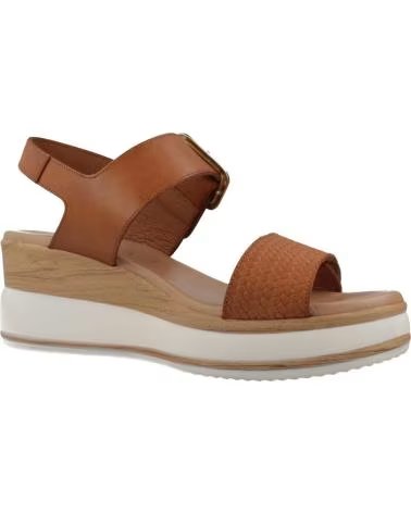 DORKING SANDALIAS D9642 EN MARRON PARA MUJER TEXAS CUERO