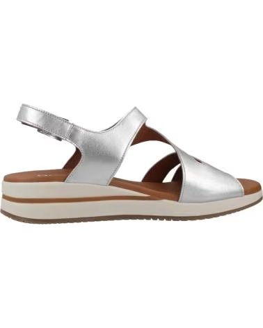 DORKING SANDALIAS MUJER BY FLUCHOS MODELO D9688 CS COLOR PLATA SILVE SILVER