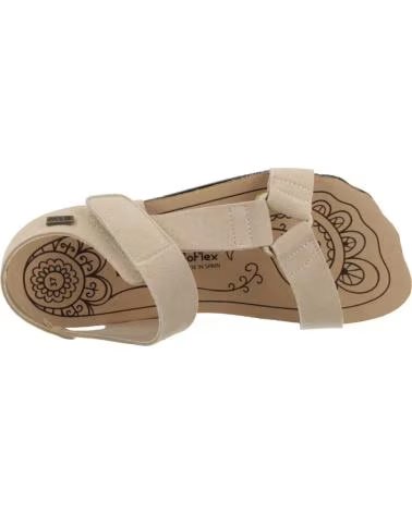 BW BREAK WALK SANDALIAS PLANAS NINA MODELO BWSH414001 SAND