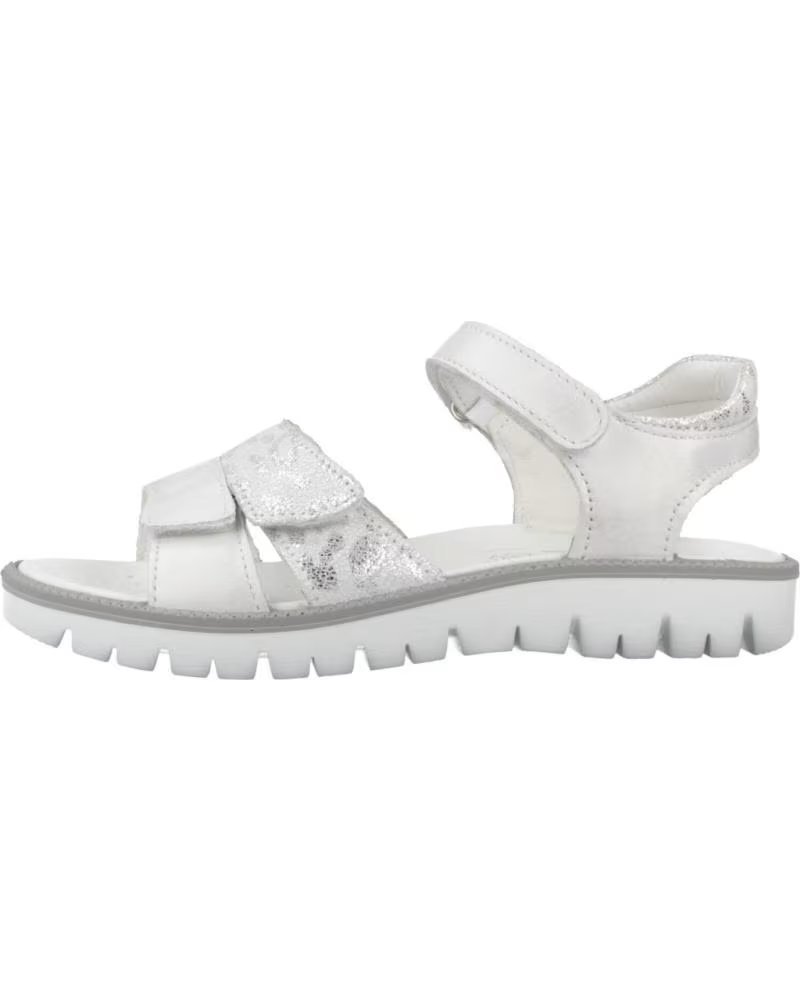 PRIMIGI SANDALES FILLE 1389011P BLANC ARGENTÉ ARGENTO