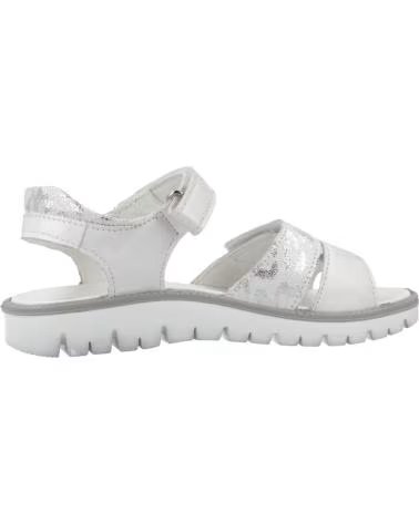 PRIMIGI SANDALES FILLE 1389011P BLANC ARGENTÉ ARGENTO