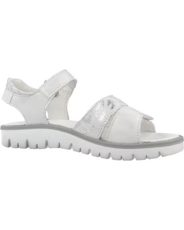 PRIMIGI SANDALES FILLE 1389011P BLANC ARGENTÉ ARGENTO