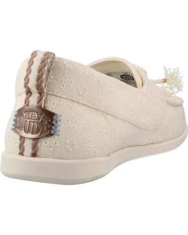HEY DUDE ZAPATILLAS MUJER MODELO HARBOR BREEZE LO COLOR BLANCO EYTEGR