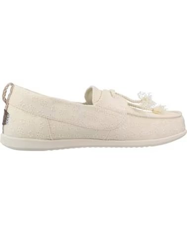 HEY DUDE ZAPATILLAS MUJER MODELO HARBOR BREEZE LO COLOR BLANCO EYTEGR