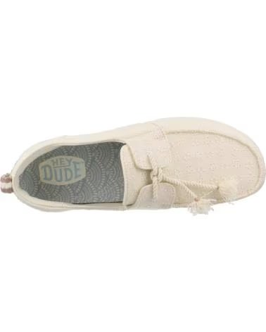 HEY DUDE ZAPATILLAS MUJER MODELO HARBOR BREEZE LO COLOR BLANCO EYTEGR