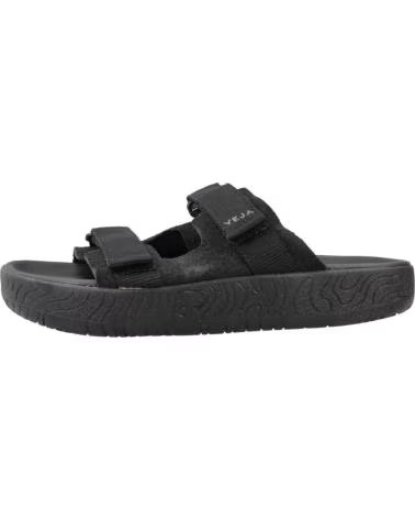 VEJA SANDALIAS MUJER MODELO SANDALIA ARPOADOR COLOR NEGRO FULBLK