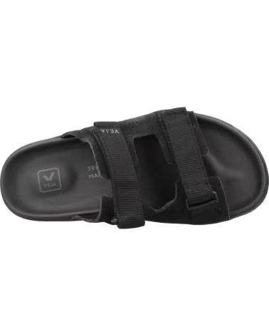 VEJA SANDALIAS MUJER MODELO SANDALIA ARPOADOR COLOR NEGRO FULBLK