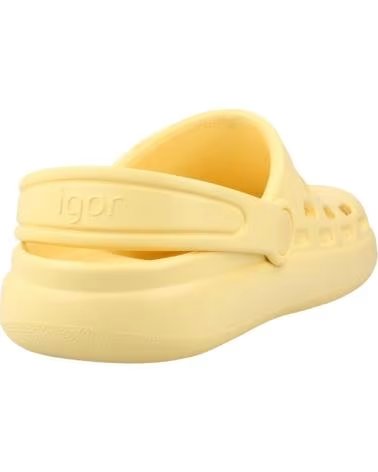 Chinelos de Menina IGOR SPORT CROC S10326 AMARELO BAUNILHA AMARILLO