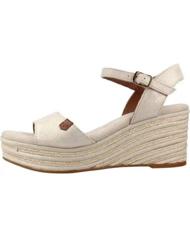 POPA SANDALIAS DE TACON 312-1210370-ORO-BOREAL-CB41101-103 EN BEIGE PARA MUJER ORO BOREAL CB41101 103