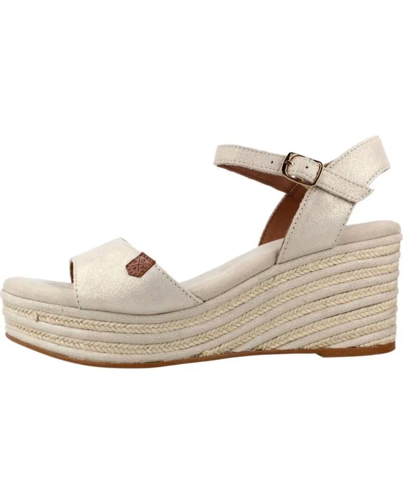 POPA SANDALIAS DE TACON 312-1210370-ORO-BOREAL-CB41101-103 EN BEIGE PARA MUJER ORO BOREAL CB41101 103