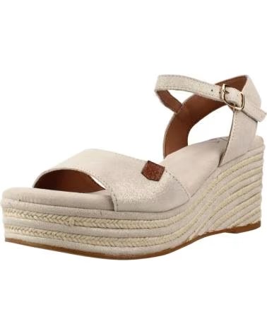 POPA SANDALIAS DE TACON 312-1210370-ORO-BOREAL-CB41101-103 EN BEIGE PARA MUJER ORO BOREAL CB41101 103