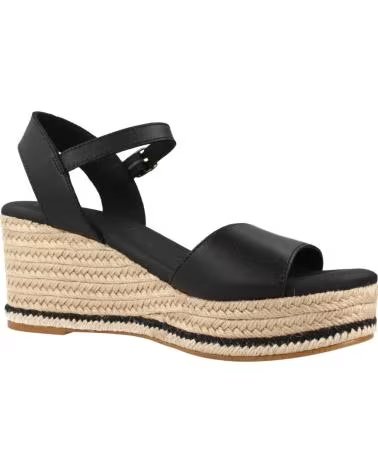 POPA CUNAS DE ESPARTO CB41403-002 EN NEGRO PARA MUJER NEGRO NAPA