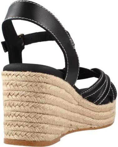 POPA CUNAS DE ESPARTO CB46305-002 EN NEGRO PARA MUJER NEGRO TIRAS