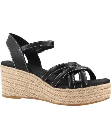 POPA CUNAS DE ESPARTO CB46305-002 EN NEGRO PARA MUJER NEGRO TIRAS