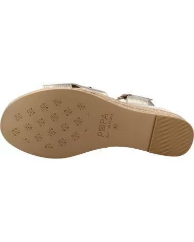 POPA SANDALI BENIJO ORO