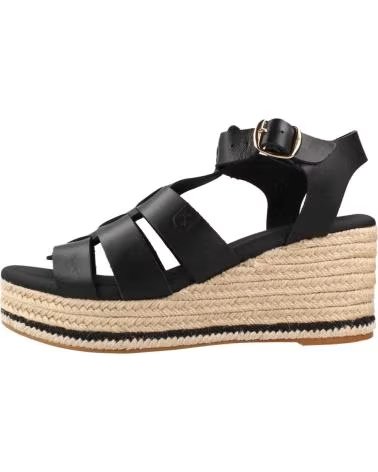 POPA SANDALI RUMARI IN PELLE NAPPA NEGRO