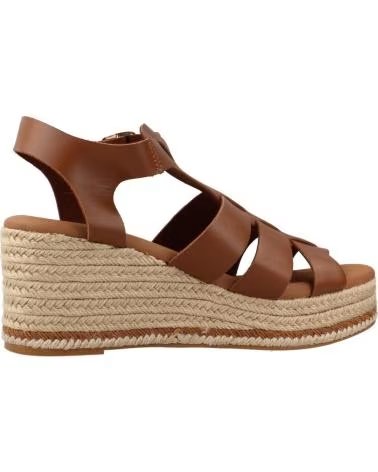 POPA SANDALI RUMARI IN PELLE NAPPA MARRONE CUERO