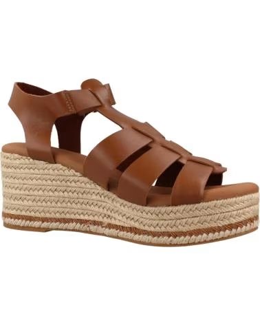 POPA SANDALI RUMARI IN PELLE NAPPA MARRONE CUERO